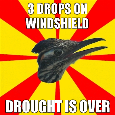 Is the drought over?