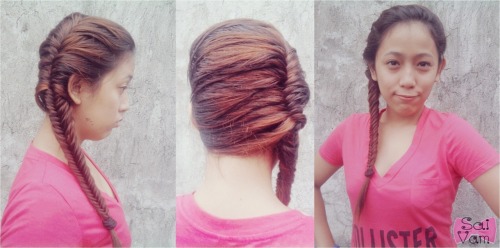 Fishtail Drape
Modeled and idea by: Pauline
Styled by: Vam