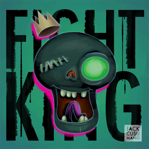 THE FIGHT KING from tonight’s Adventure Time episode!