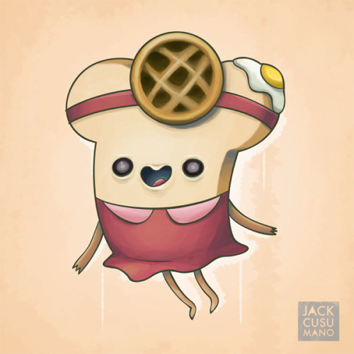 Here’s one of the Breakfast Princesses from the latest  episode of Adventure Time.