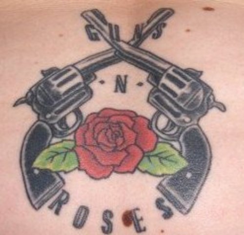 tattoo guns n roses