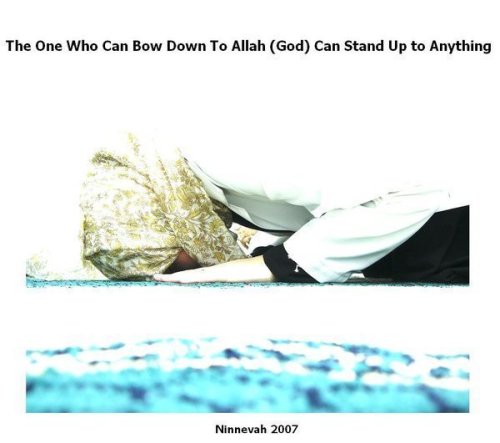 If you can bow down to Allah
