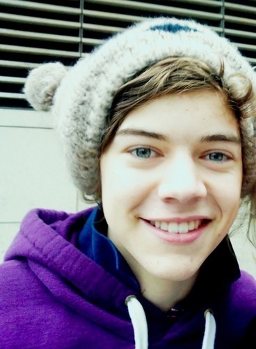 Harry Styles with Beanie