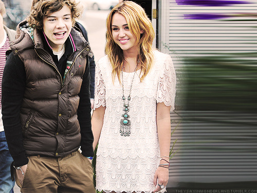  Harry &amp; Miley;  Crackship → suggested by callmeroslyn 