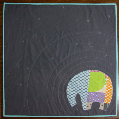 The Little Prince Quilt by Diana, an original design featured on her blog.