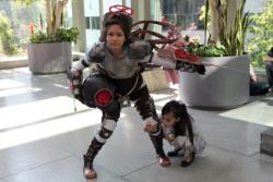 Big and Little Sister Bioshock cosplay, PAX Prime 2011 (photo courtesy KOMO News).