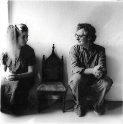  : francesca woodman and her dad1980