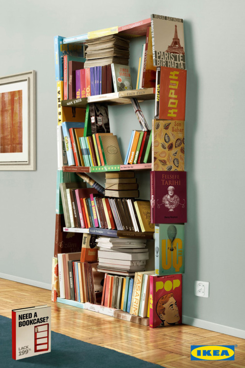 Ikea: Bookcase | Ads of the World™