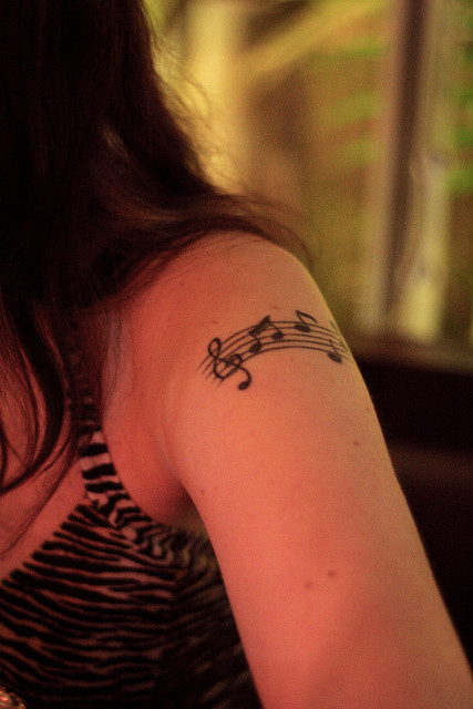 Musical Tattoo by Rodrigo Coutinho on Flickr