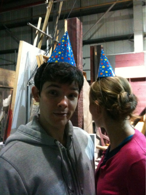 Colin celebrating Bradley&#8217;s birthday. :&#8217;)