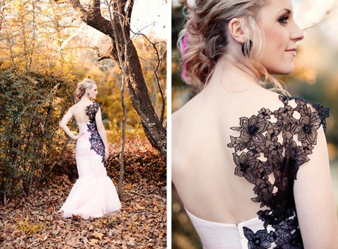 Black wedding dresses tumblr