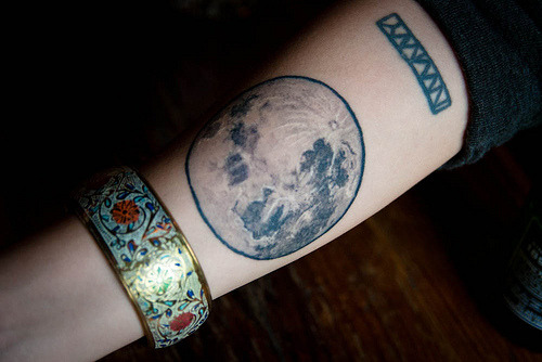 Guys I have to have a moon tattoo I HAVE to Where should I get it