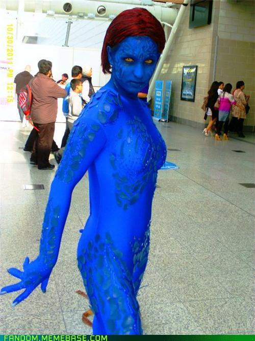 Tagged with mystique cosplay howlingdark Holy shit howlingdark