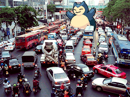 Why traffic jams happen