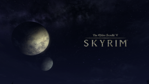 A Skyrim wallpaper 1360 x 768 I used to release one of these for each