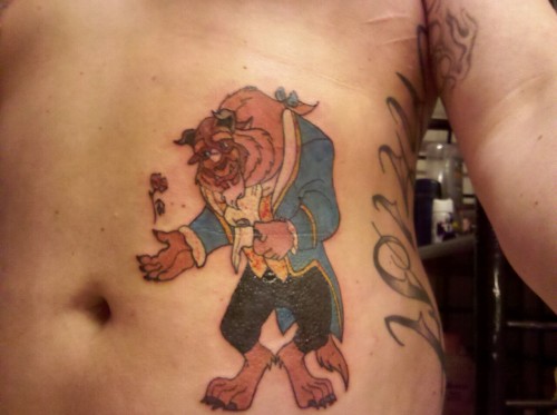 tagged as beauty and the beast Disney disney tattoo tattoo