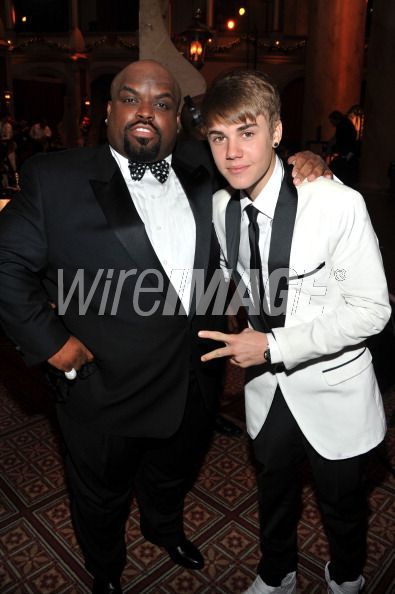 Cee Lo Green and Justin.