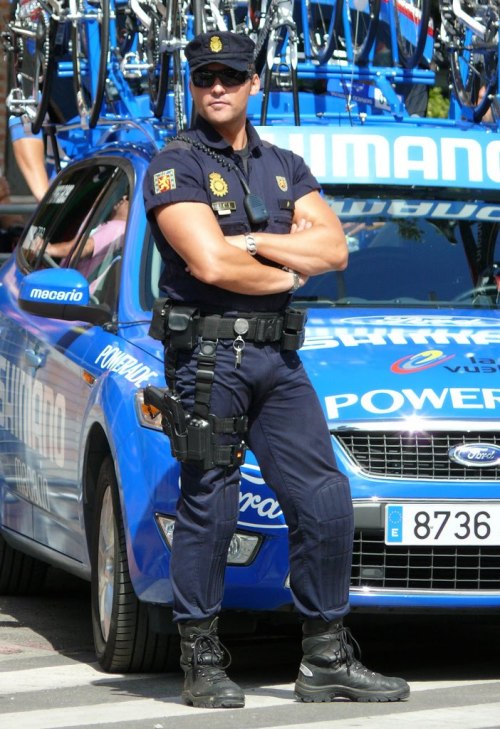 Police bulge