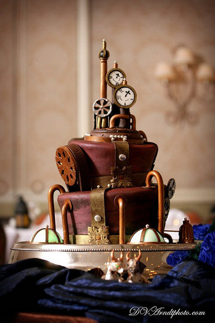 steampunk wedding cake 31st Dec 2011 Posted on 31 December 2011 1133am