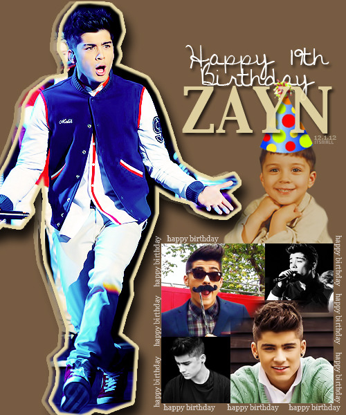 itsniall:

This is early but it’s already 12.1.12 on New Zealand :)
Happy 19th Birthday, Zayn!!!
