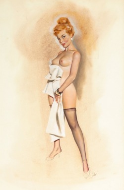 Pin up with towel
by Fritz Willis
