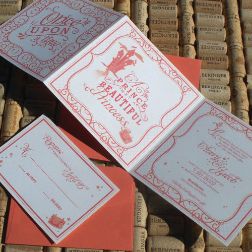 Fairy tale wedding invitations Such a wonderful idea fairy tale storybook
