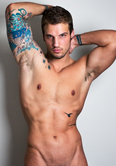 hot guys with tattoo Tumblr