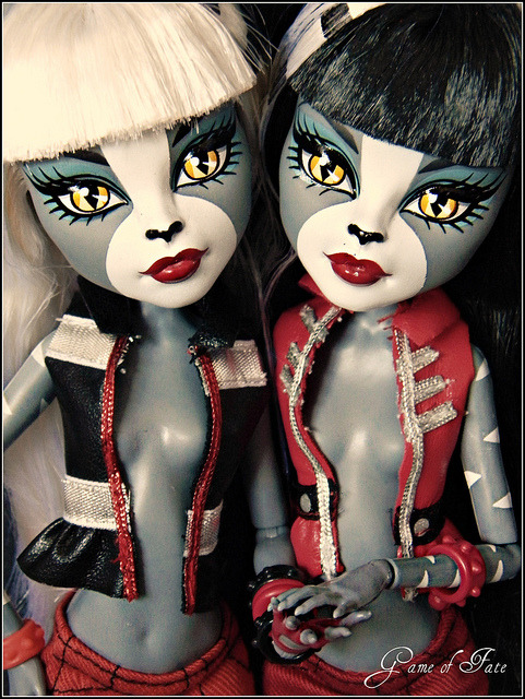 Werecat Twins on Flickr.