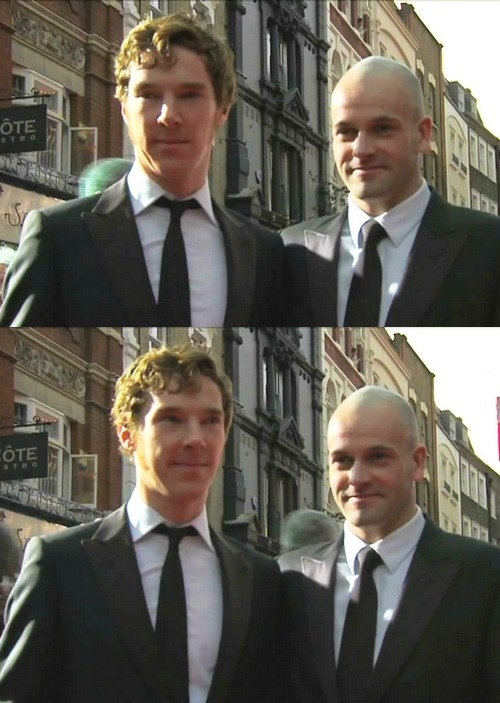 deareje:

Nano seconds of Benedict Cumberbatch and JLM in a promo video for Olivier Awards 2012. [x] The 2012 nominations will be announced on 15 March 2012, awards ceremony on 15 April. Fingers crossed for Frankenstein, Benedict and JLM.
