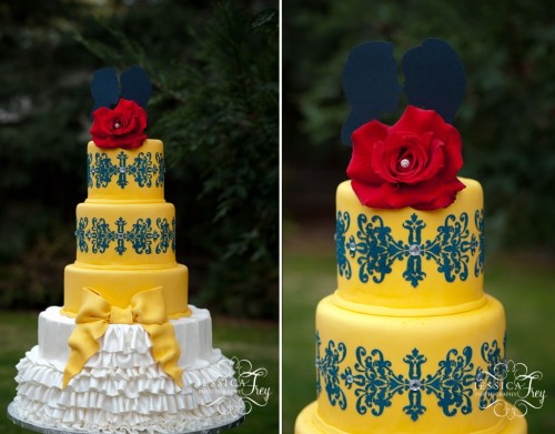  could I post a series of amazing Beauty and the Beast inspired wedding