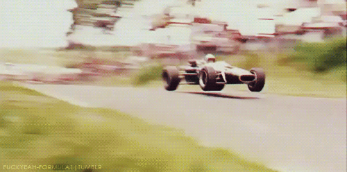 Almost-rally jump! Awesome gif is awesome! tagged: f1, .gif
