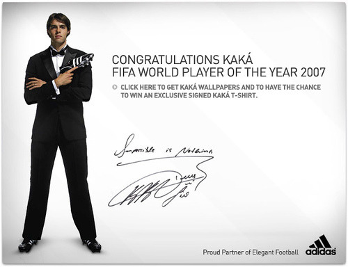 My name is Kaká, Ricardo Kaká
kaka by jtimdal on Flickr.