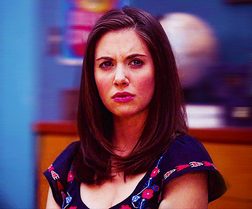 Alison Brie Annie Edison Community Gif Your face is cute about me