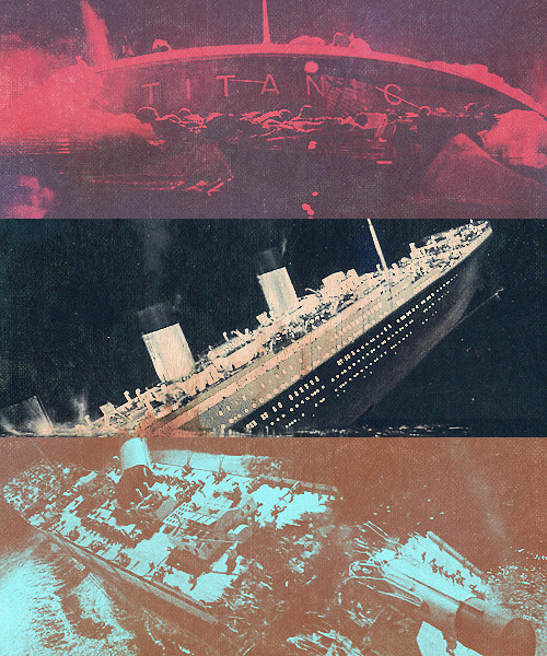 1500 people went into the sea when Titanic sank from under us…