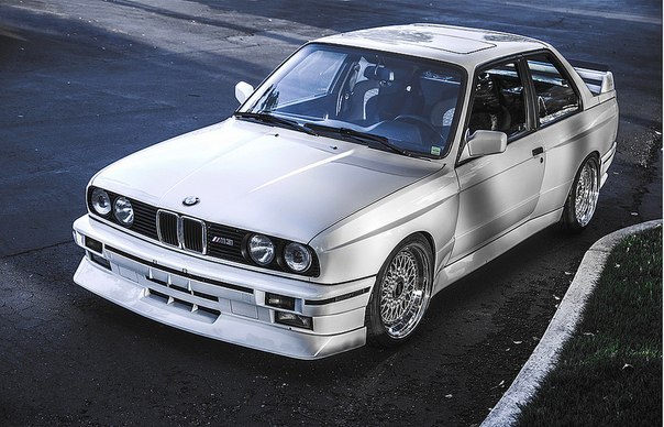 Filed under bmw m3 e30 bbs white custom tuned stance stanced low car cars 