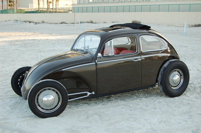 Custom Volkswagen Beetles Dung Beetles for Flacoflass