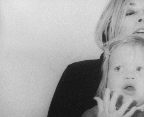aunoauno Sonic Youth's Kim Gordon and her daughter Coco photographed by 