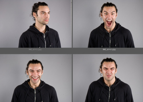 iknow11things:

aidan turner’s  pre-production stills for the...