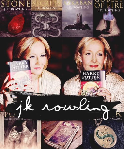 miakosamuio: My top five favourite authors [in alphabetical order] #3 JK Rowling/Joanne MurrayWriting type: FantasyFavourite works: The Harry Potter series and all related books.Why she’s so great: Jo is an amazing woman. Not only does she give so much money to charity, but she has inspired and helped so many people by creating these wonderful books. She has taught so many people so many things. Things like you always be yourself, and that it’s okay to fall down sometimes, and that the best of us must sometimes eat our words, and that it’s important to question authority if you believe it’s wrong, and that love is the most powerful type of magic, and that not everything is always as it appears, and that there is always hope, and that it does not matter what we born, but what we choice to become, and that although it takes a great deal of courage to stand up to your enemies, it takes even more to stand up to your friends, and that to the well organized mind is but the next great adventure, and that you should never, ever, hurt Mrs. Weasleys daughter. She truly is amazing. 