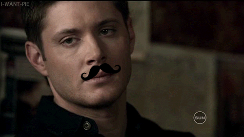 i-want-pie: ↬ Supernatural &amp; moustaches 
