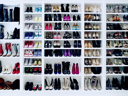 My closet will look like this one day.