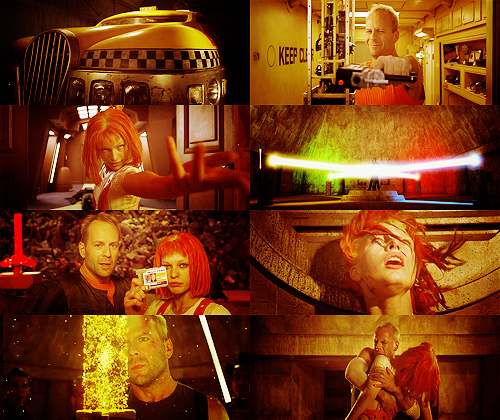  300 FAVORITE MOVIES (in no particular order) 30. The Fifth Element (1997) &#8220;Me fifth element - supreme being. Me protect you.&#8221; 