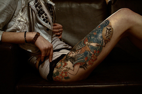 Asian Inspired Tattoo
