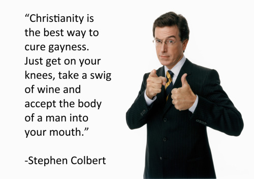atheistsblog:

“Christianity is the best way to cure gayness....
