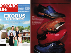 Fred Perry shoes appeared in @Toronto_Life Fall Must-haves story in the September 2011 issue. Lovely shot of the Bartley leather brogues.