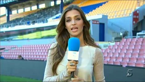 Female sports journalists & presenters.: Telecinco's Sara