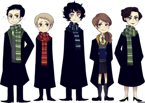 airinn: Harry Potter crossovers are always my favourite. I have been trying to upload this since 6pm so hopefully Tumblr will let me post it this time. Why is Jim sparking?