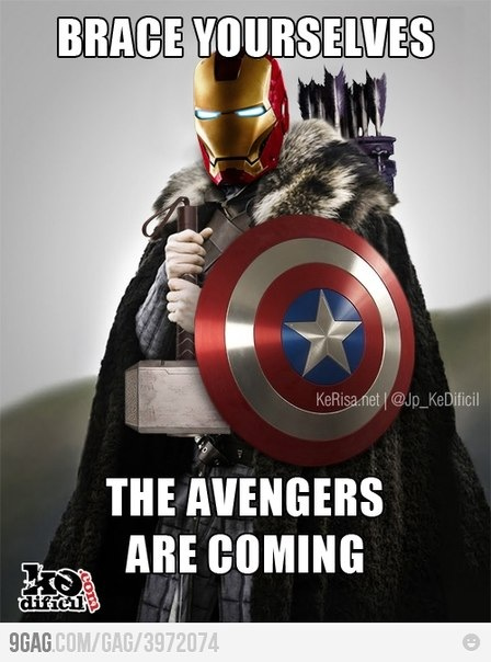 The Avengers are coming