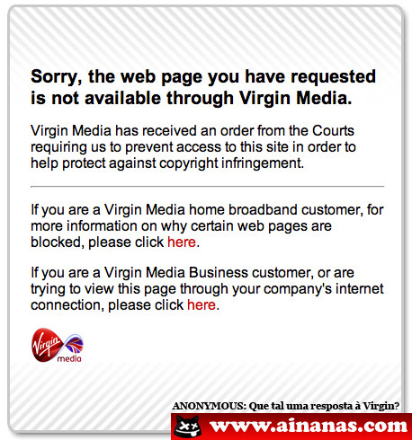 virgin bloqueia piratebay